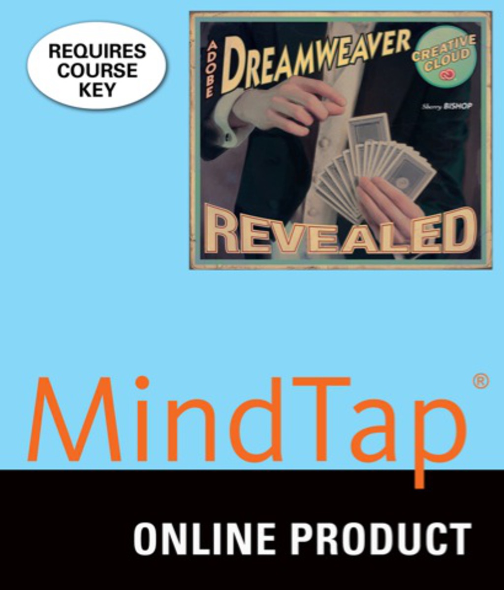 MindTap Media Arts and Design for Bishop's Adobe Dreamweaver Creative Cloud, 1st Edition, [Instant Access], 1 term (6 months) 1st Edition â€“ PDF/EPUB Version Downloadable